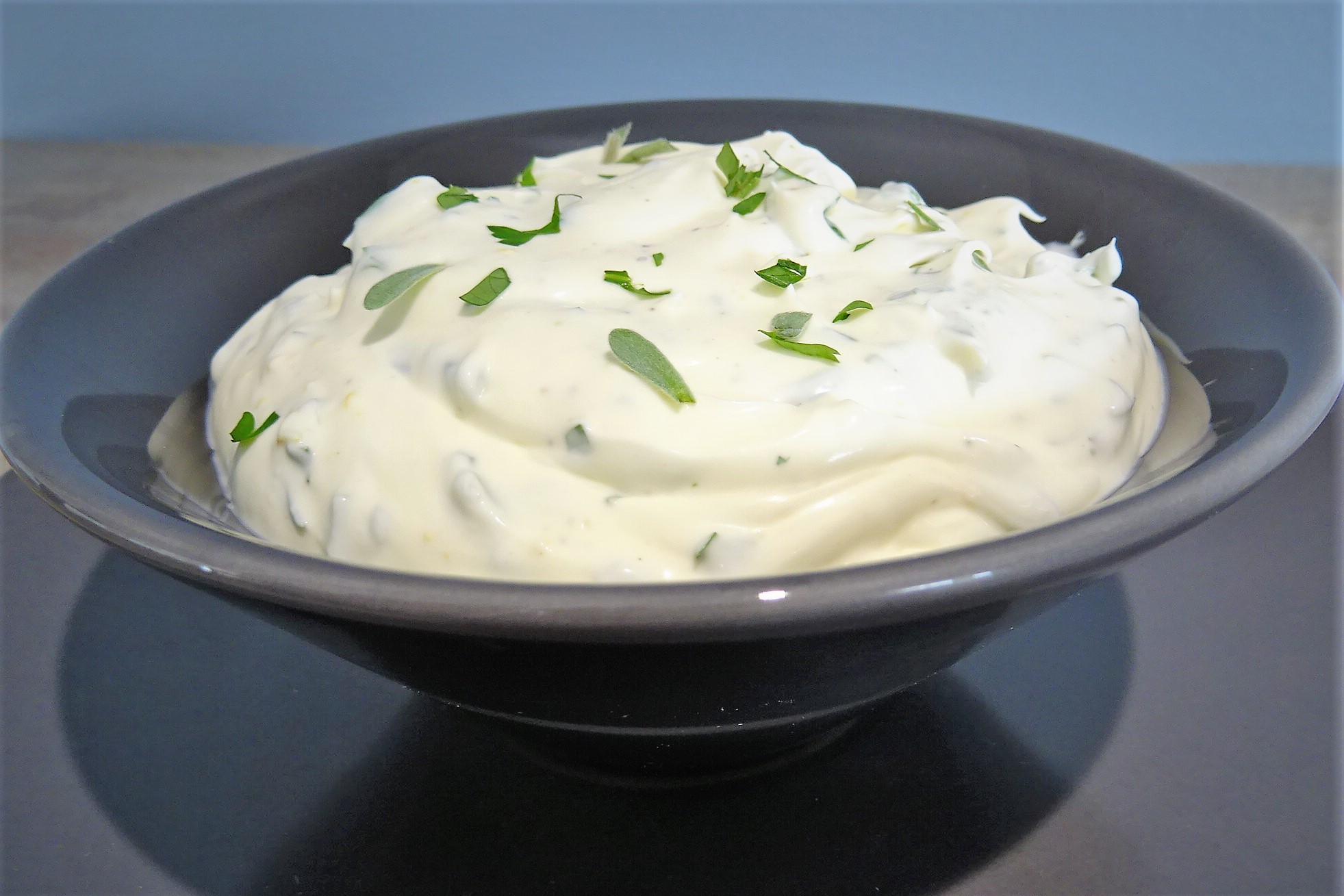 Sauce crème et fines herbes - 1