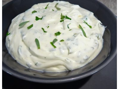 Sauce crème et fines herbes - 3