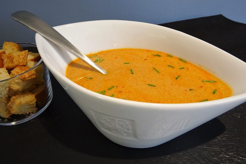 Bisque de langoustines La recette facile par Toqués 2 Cuisine