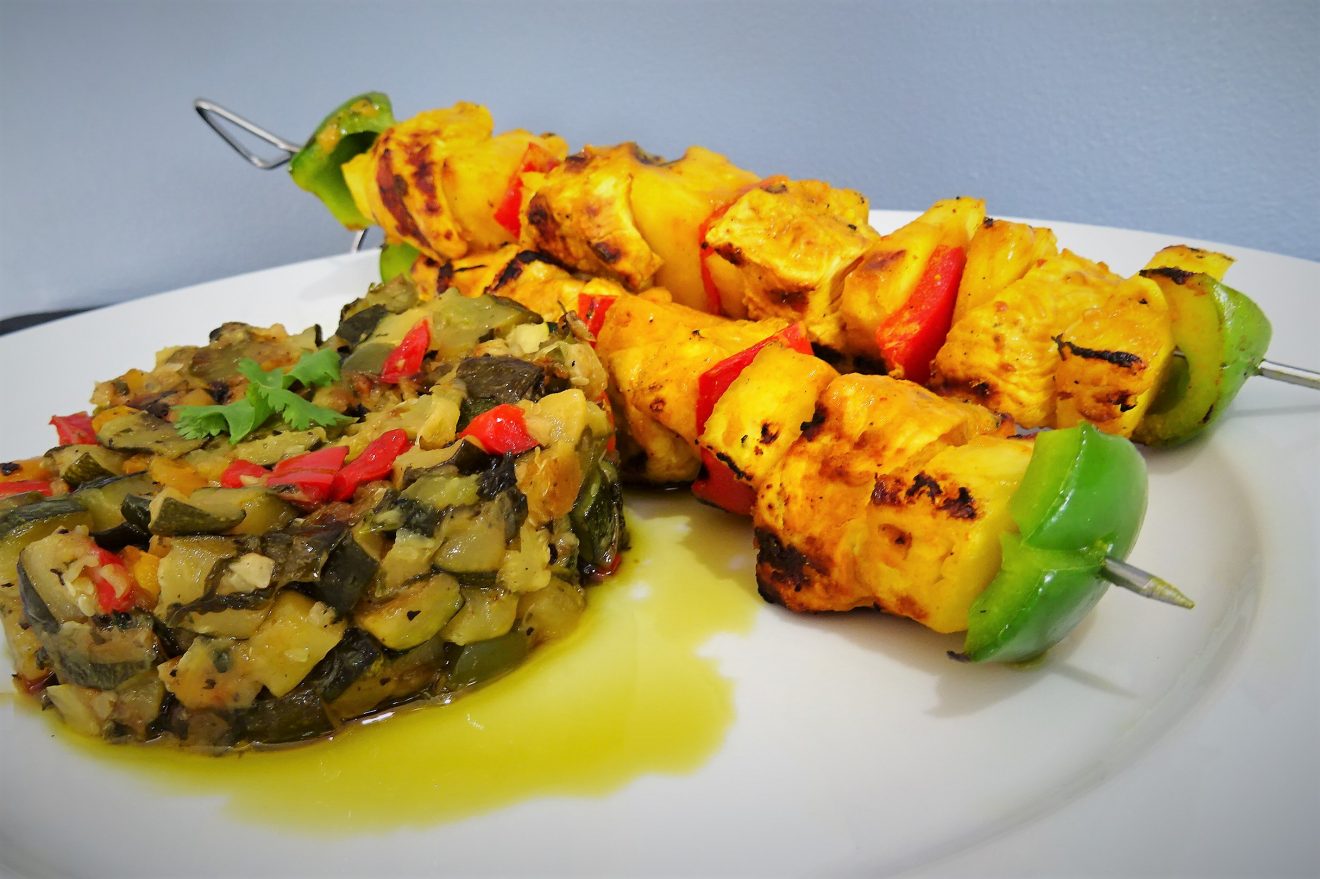 BROCHETTES DE DINDE CREOLES 409