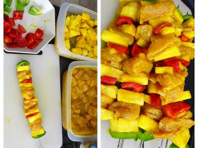 Brochettes de dinde créoles - 5