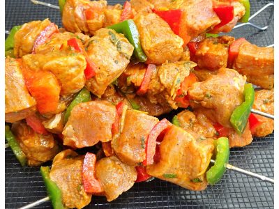 Brochettes de porc aux épices tandoori - 5