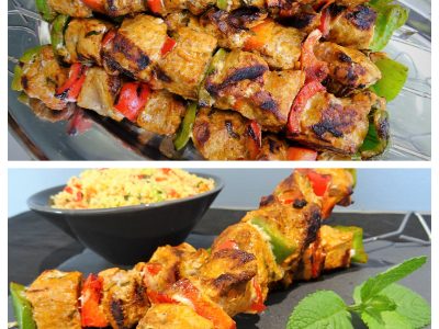 Brochettes de porc aux épices tandoori - 7