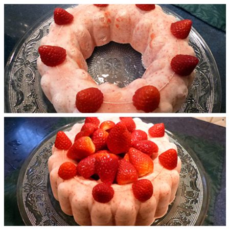 Couronne glacée aux fraises - 8