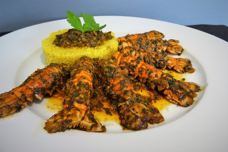 Langoustines à la chermoula - 6