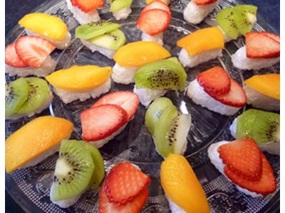 Sushi aux fruits frais - 10