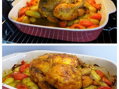 Poulet rôti aux épices orientales - 7