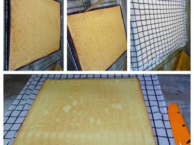 Gâteau roulé à la gelée de mûres - 6