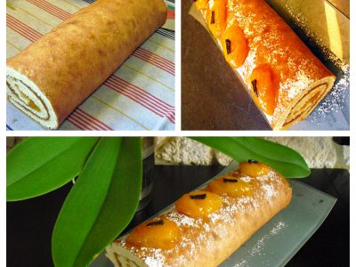 Gâteau roulé à l'abricot - 10