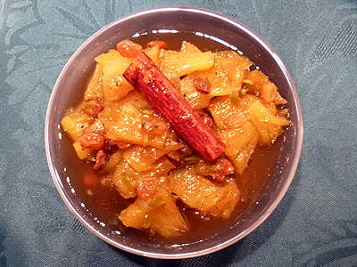 Chutney d'ananas - 1