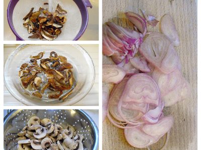 Crème de champignons au foie gras - 2