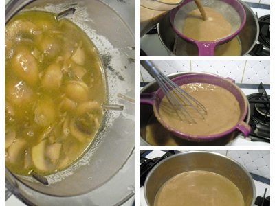 Crème de champignons au foie gras - 5