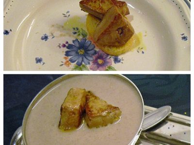 Crème de champignons au foie gras - 8
