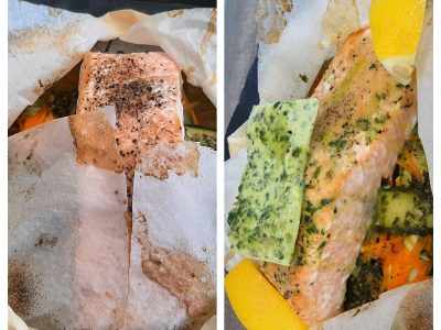 Papillotes de saumon au basilic - 6