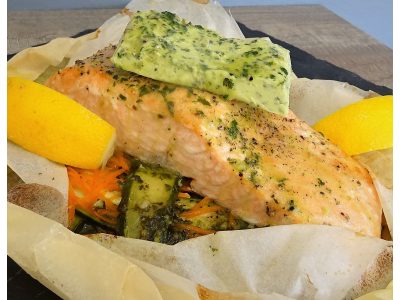 Papillotes de saumon au basilic - 7