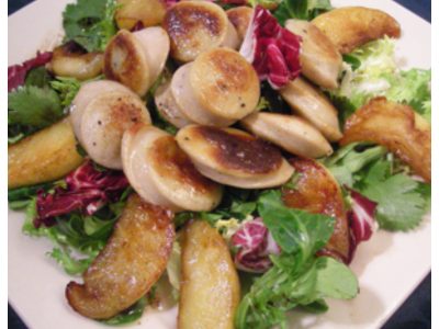 Salade de boudins blancs aux pommes - 7
