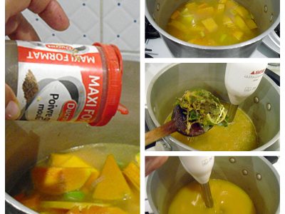 Soupe de courge butternut - 4