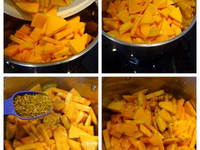 Velouté de butternut au curry - 3
