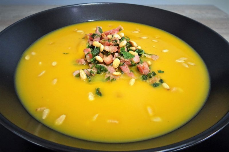 Velouté de butternut au curry - 3