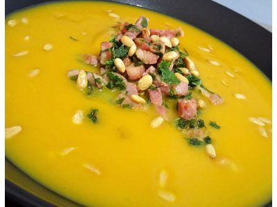 Velouté de butternut au curry - 6