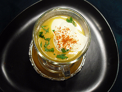 Velouté de courge au piment d'Espelette - 1