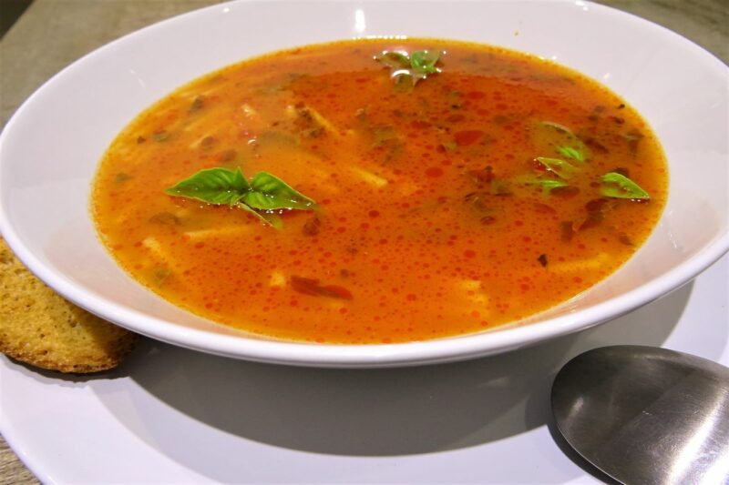 Bouillon de tomates aux pâtes - 5