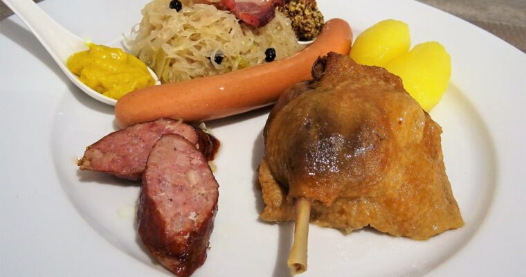 Choucroute au confit de canard