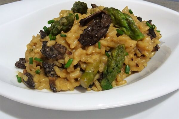 Risotto aux morilles et asperges - 9