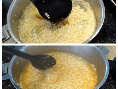 Risotto aux morilles et asperges - 6