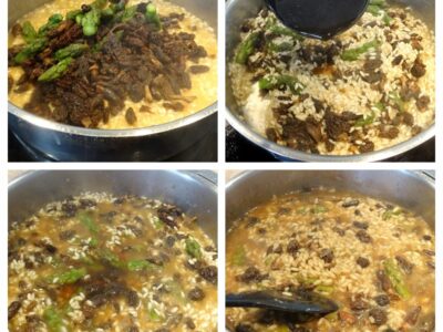 Risotto aux morilles et asperges - 7