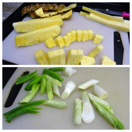 Agneau à l'ananas, curry et crème de coco - 4