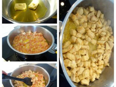 Bouchées à la reine au poulet et aux cèpes - 4