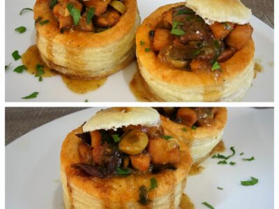 Bouchées à la reine au poulet et aux cèpes - 10