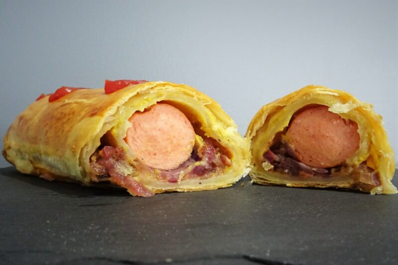 Feuilletés aux saucisses - 4