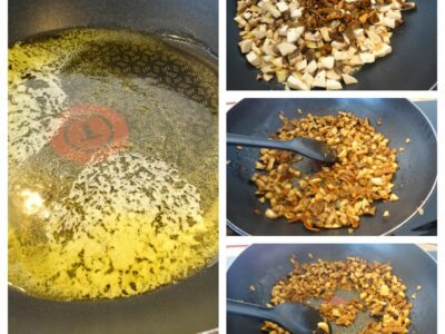Penne aux champignons façon risotto - 4