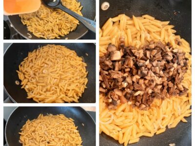 Penne aux champignons façon risotto - 6