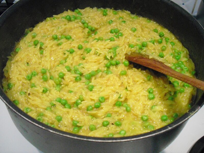 Risotto de pâtes aux petits pois - 9