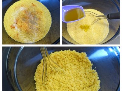 Semoule de couscous pour brochettes et grillades - 6