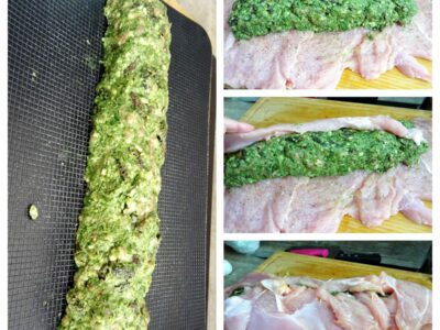 Filet de dinde farci aux morilles - 4