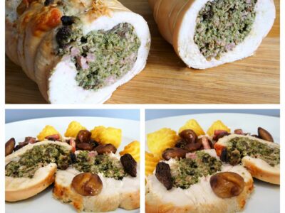 Filet de dinde farci aux morilles - 10