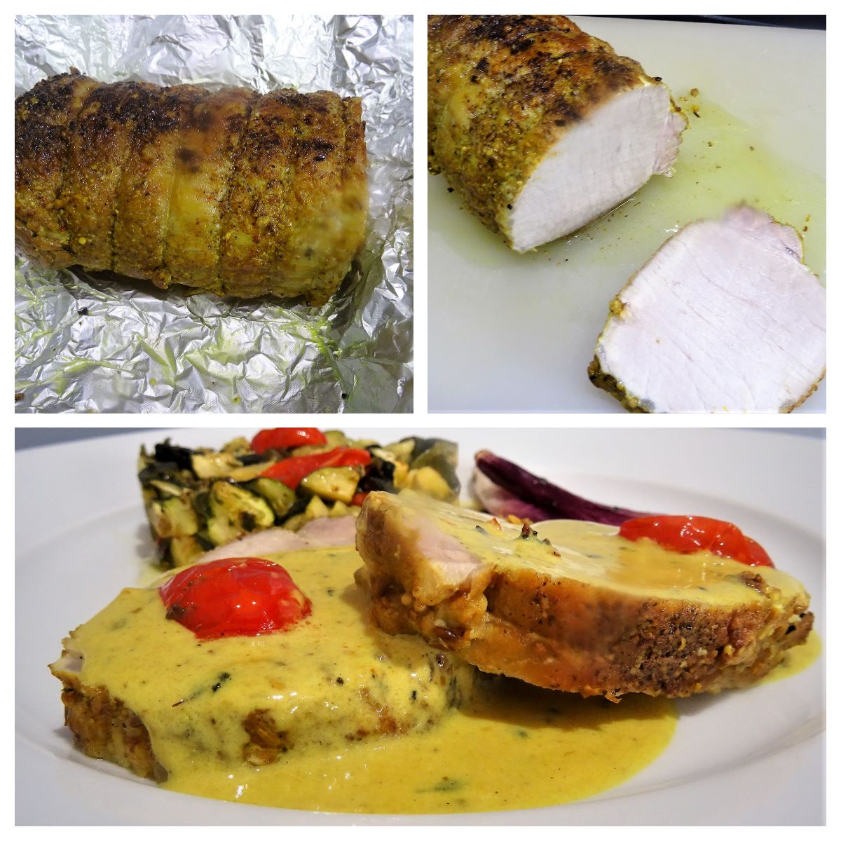 Rôti de porc au curry La recette facile par Toqués 2 Cuisine