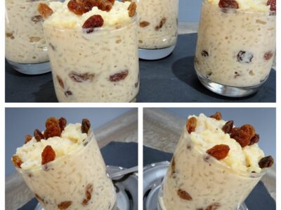 Riz au lait rhum raisins - 5