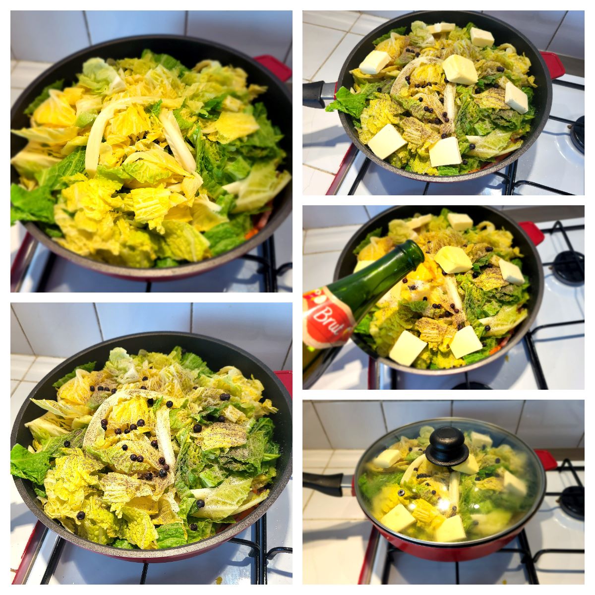 Chou vert au cidre La recette facile par Toqués 2 Cuisine