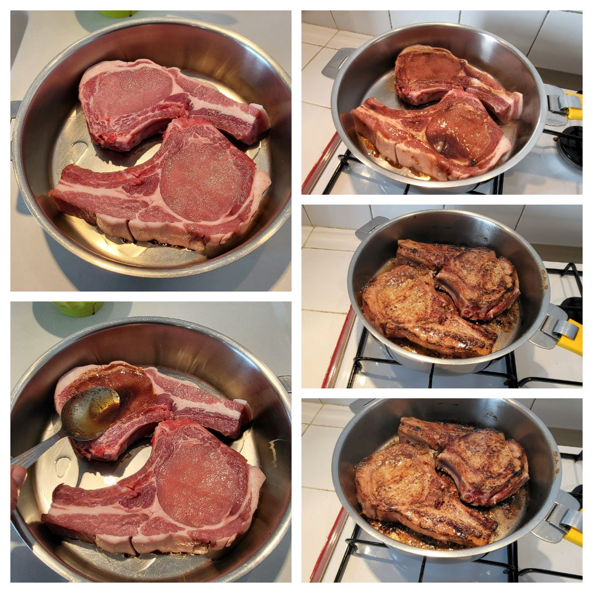 Côtes de porc au four - La recette facile par Toqués 2 Cuisine