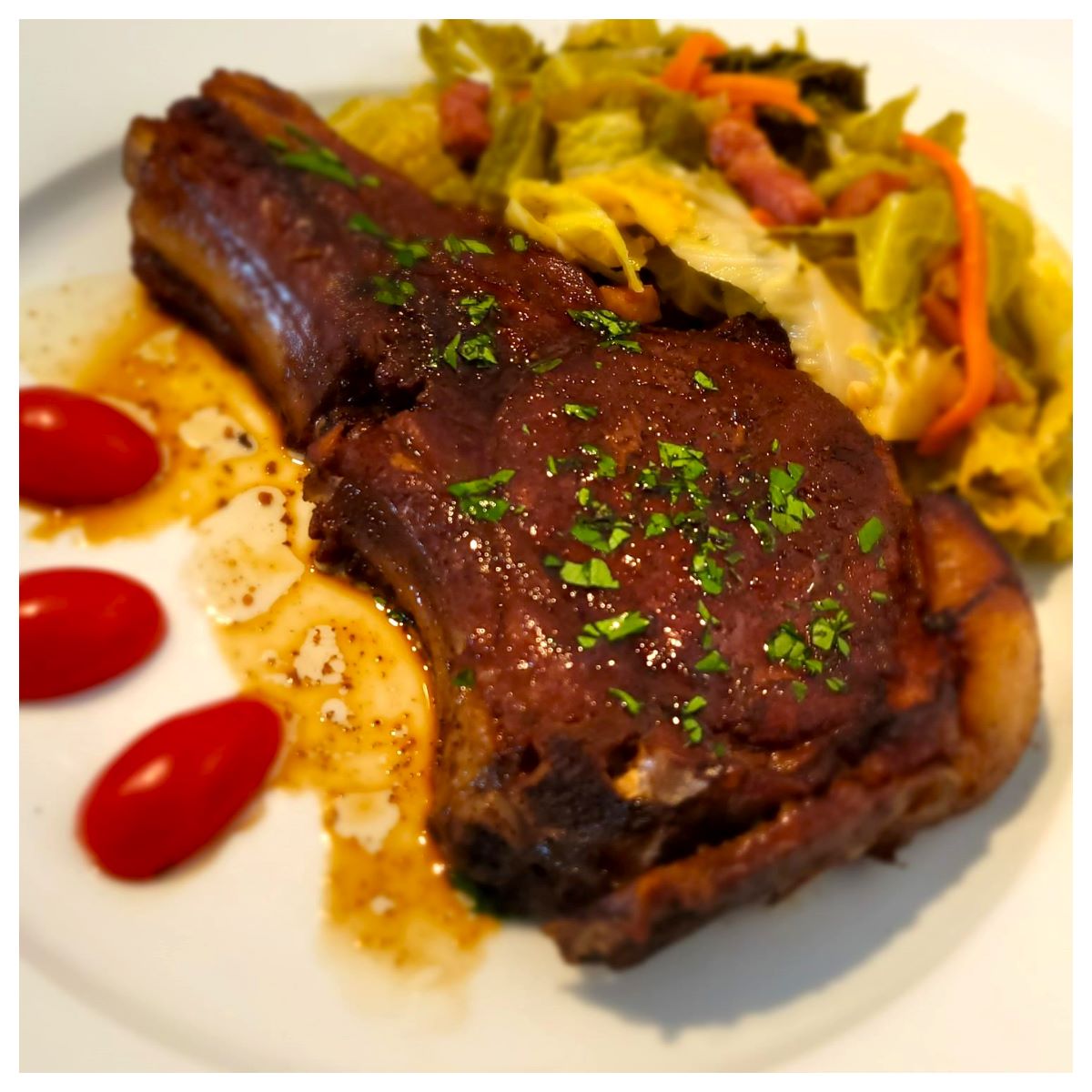 Côtes de porc au four - La recette facile par Toqués 2 Cuisine