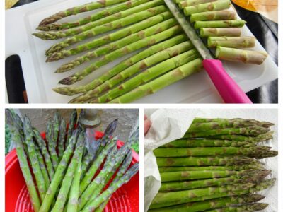 Asperges vertes rôties au four - 2
