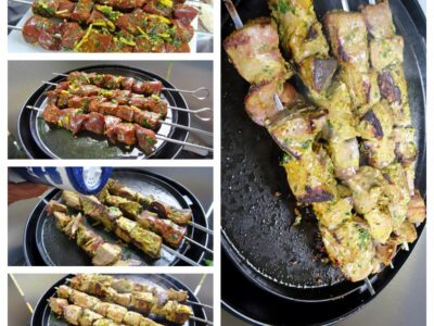 Brochettes de foie d'agneau au ras el hanout - 4