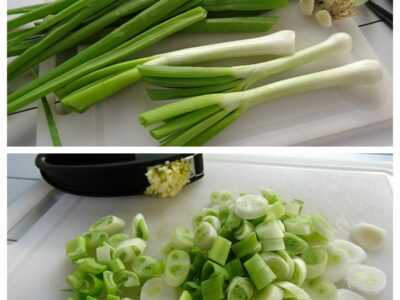 Salade de grenailles aux lardons - 3
