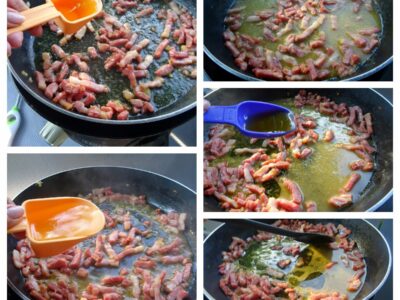 Salade de grenailles aux lardons - 6