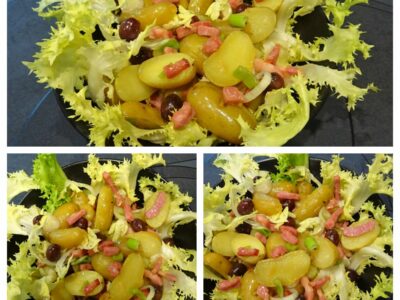 Salade de grenailles aux lardons - 8